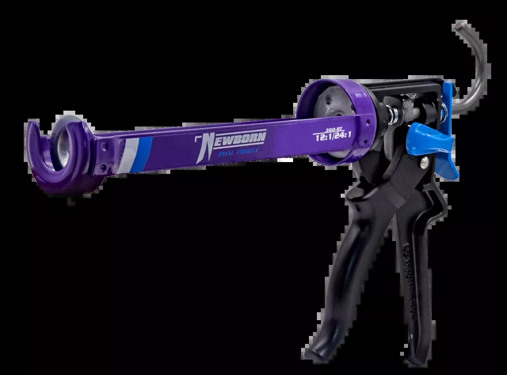NEWBORN Model 360-DT Caulk Gun - 10 oz Cartridge