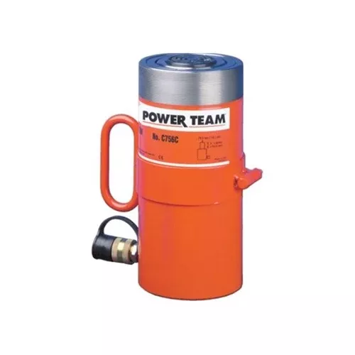 Power Team 25 Ton Hydraulic 2" Single Acting Cylinder Spring Return C252C