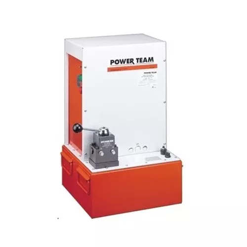 Power Team Up to 200 Ton Electric Hydraulic Pump - Double Acting PQ604