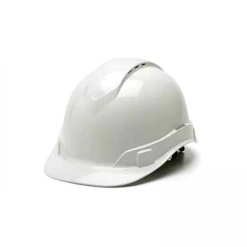 Pyramex Ridgeline Cap Style Hard Hat White Class C Vented HP44110V