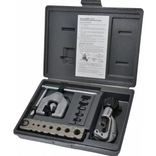 RIDGID 345-DL 45 SAE Double Flares w/No. 150 Tubing Cutter and Case Kit 33927