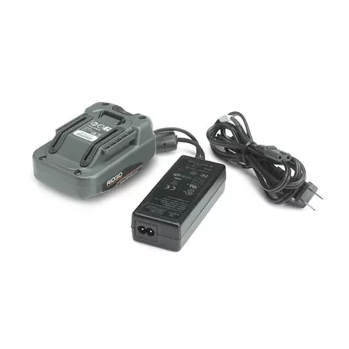 RIDGID AC Adaptor for SeeSnake Monitors 18V Battery Slot 45363