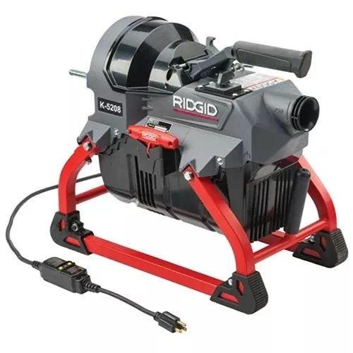 RIDGID K-5208 Sectional Drain Cleaner Machine - 60' C-11 Cable 61693