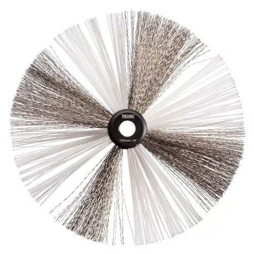 RIDGID K9-306 6" Nylon/Steel Cleaning Brush For 3/8" Cable 68998