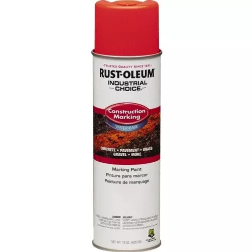 Rust-Oleum M1400 Construction Marking Paint Fluorescent Red/Orange 264699