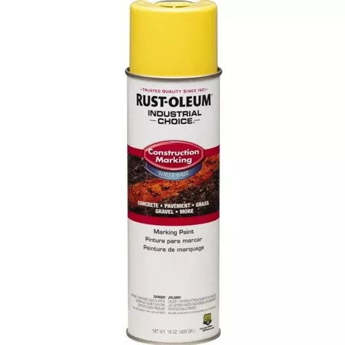 Rust-Oleum M1400 Construction Marking Paint High Visibility Yellow 264695