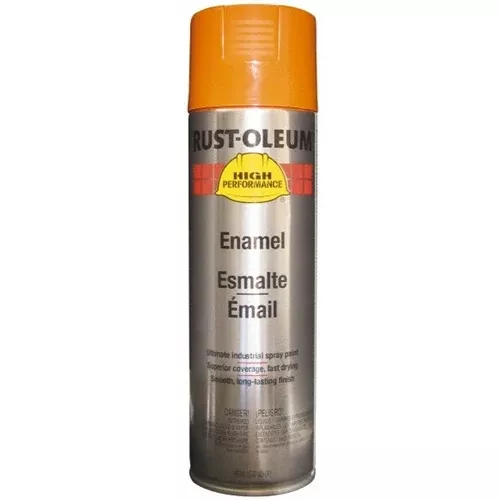 Rust-Oleum V2100 Upright High Performance Spray Paint Safety Orange V2155838