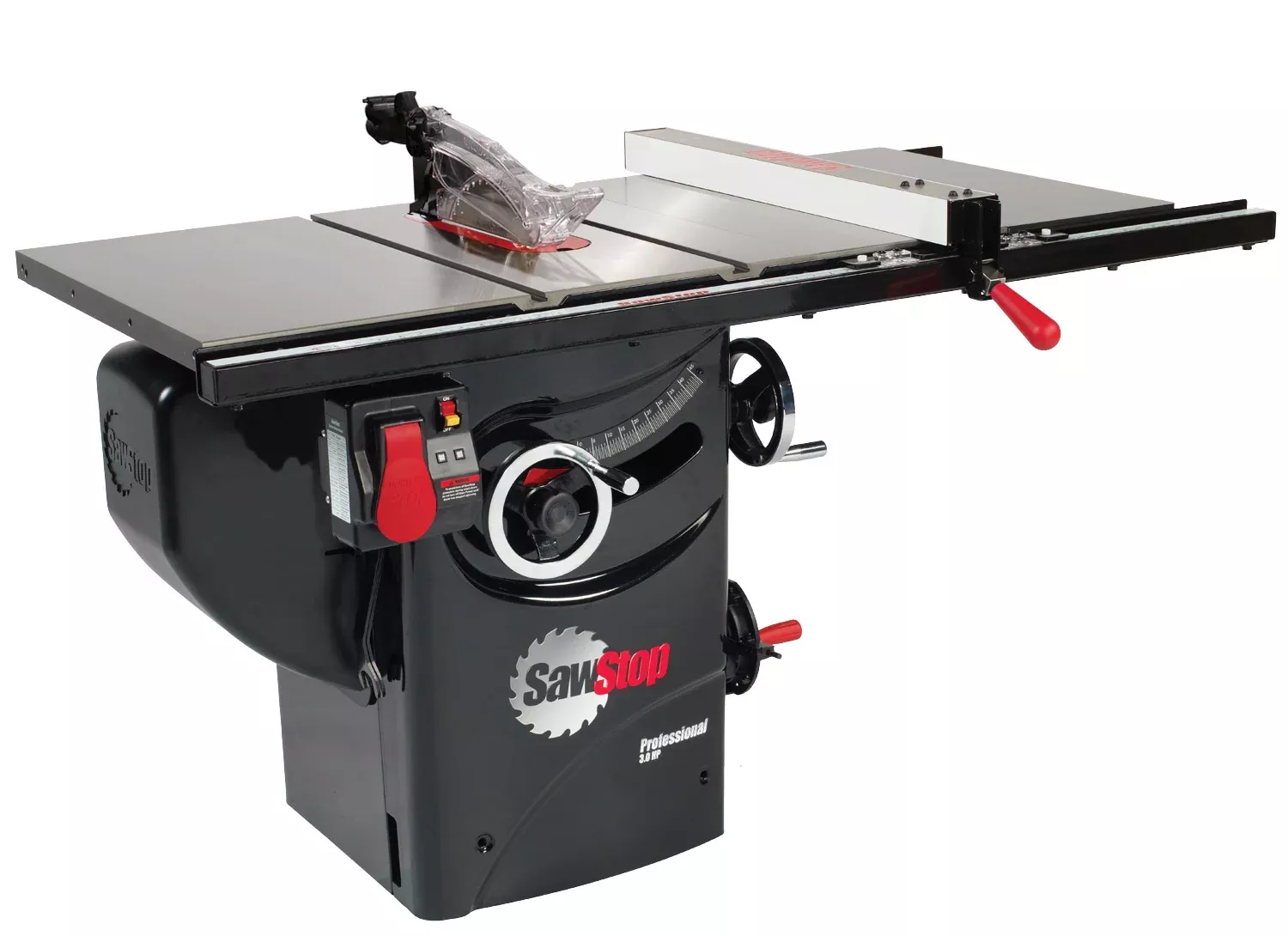 SawStop Professional Table Saw 3HP, 1 PH, W/ 30" Fence Assembly PCS31230-PFA30