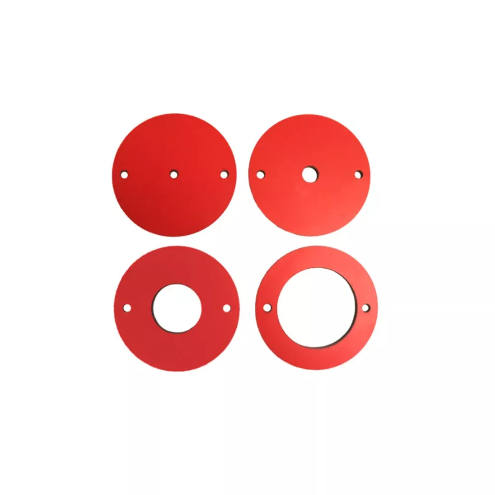 SawStop Table Saws SawStop 4 Pc. Phenolic Insert Ring Set for Router Lift RT-PIR RT-PIR