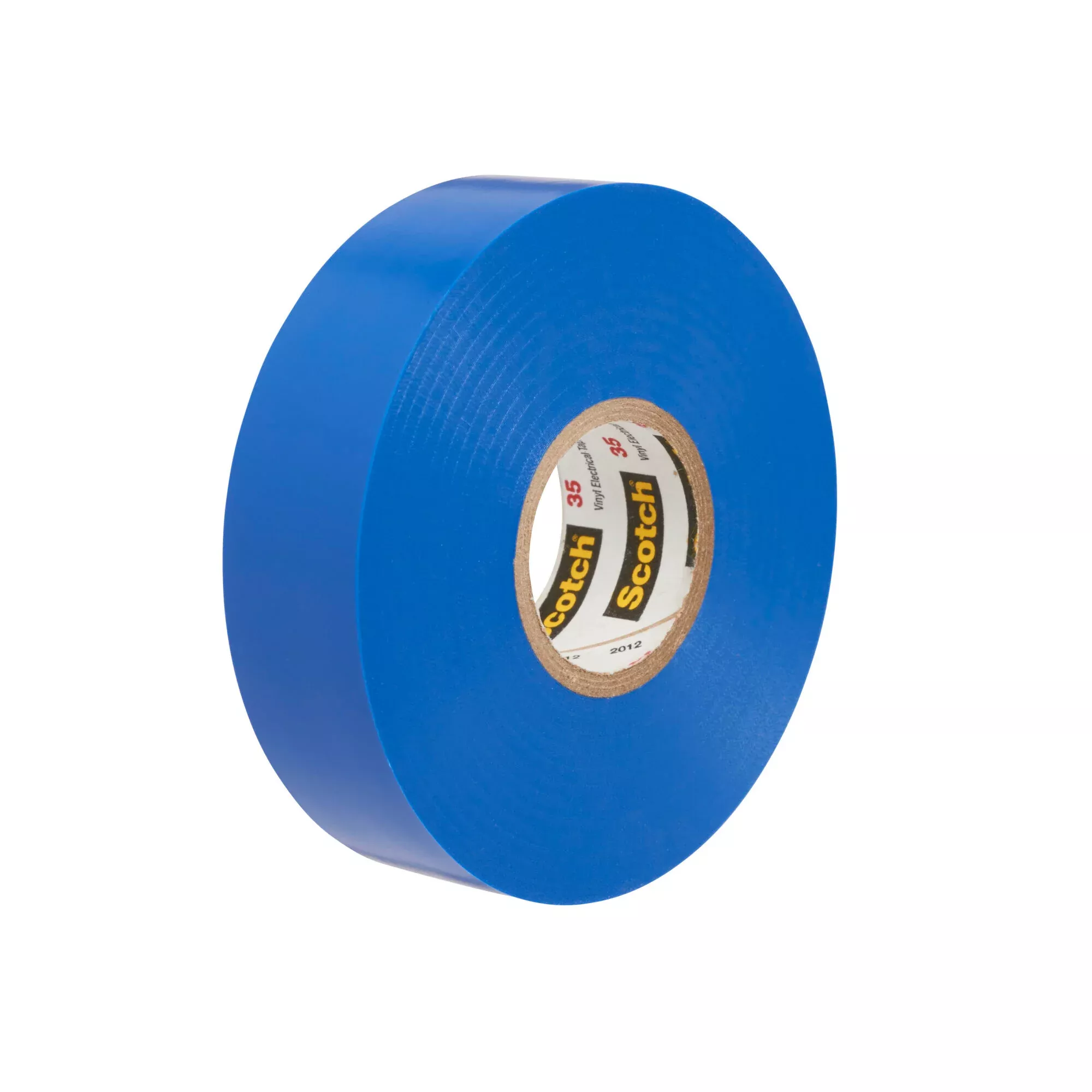 Scotch Vinyl Color Coding Electrical Tape 35, 1/2 in x 20 ft, Blue