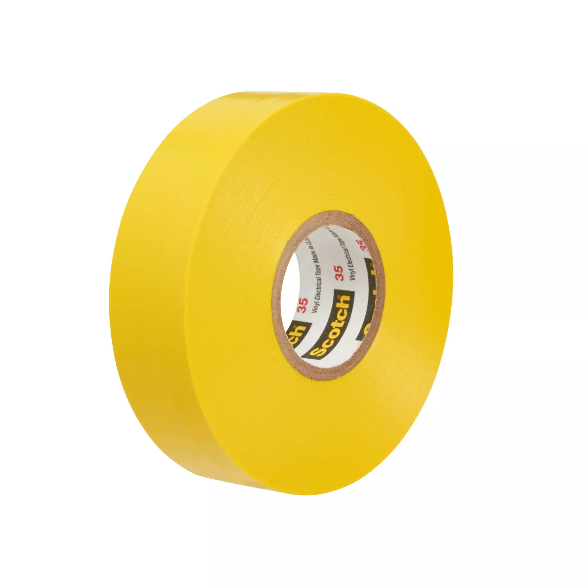 Scotch Vinyl Color Coding Electrical Tape 35, 1/2 in x 20 ft, Yellow
