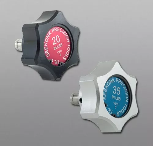 Seekonk TK-1-SLVR-GRN-1/4HEX | Preset | Torque Limiting Knob