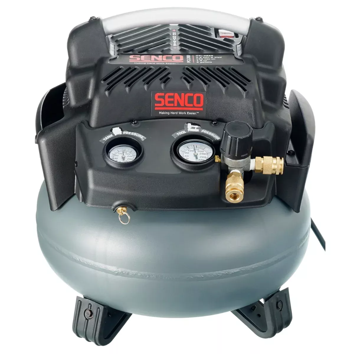 Senco 1-1/2 HP, 6 Gallon Pancake Air Compressor PC1280