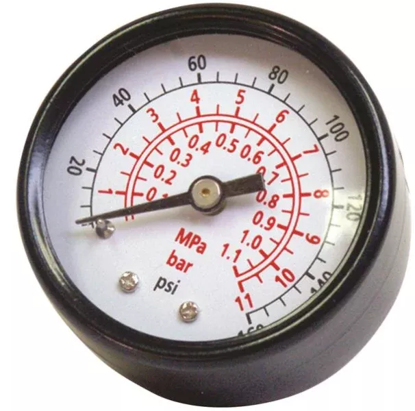Senco 1/4,0-160 Psi Back Mount Pressure Gauge PC0051