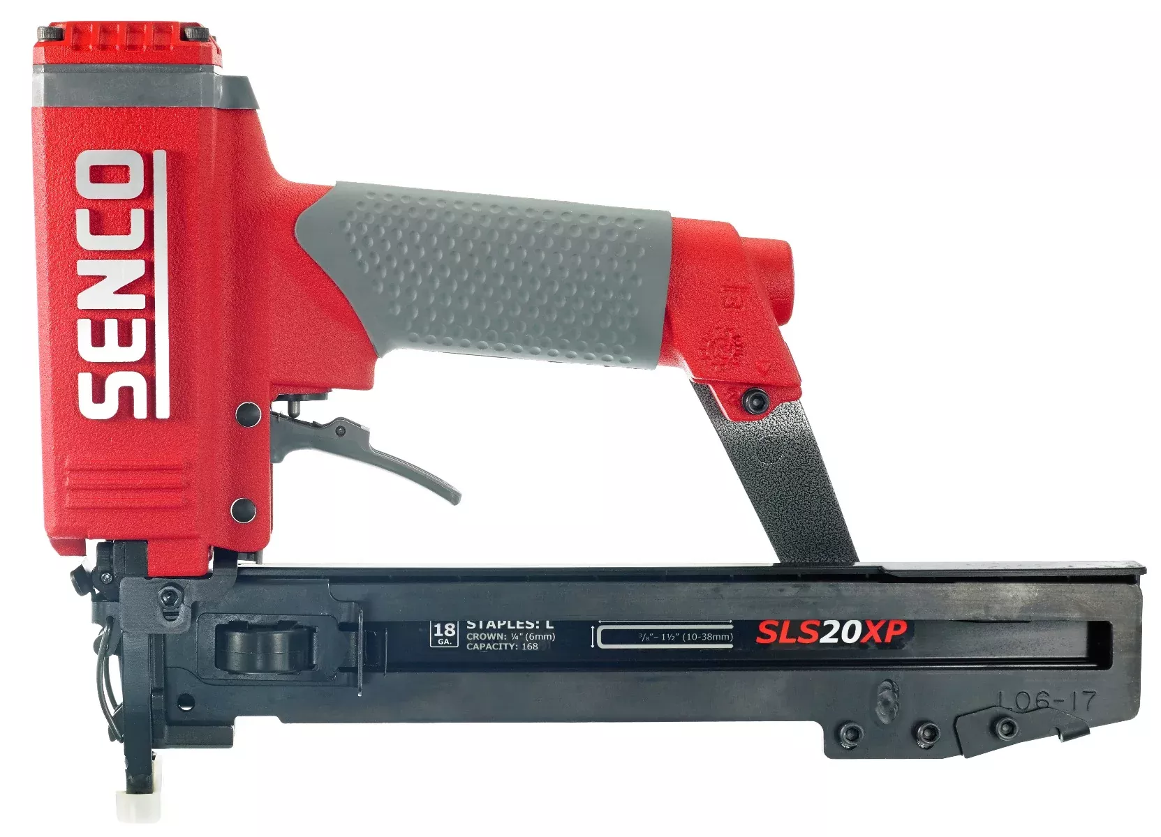 Senco 3/8in Crowns, 1-1/2in Fine & Medium Wire Stapler, SLS20XP-M 18 Ga 490107N
