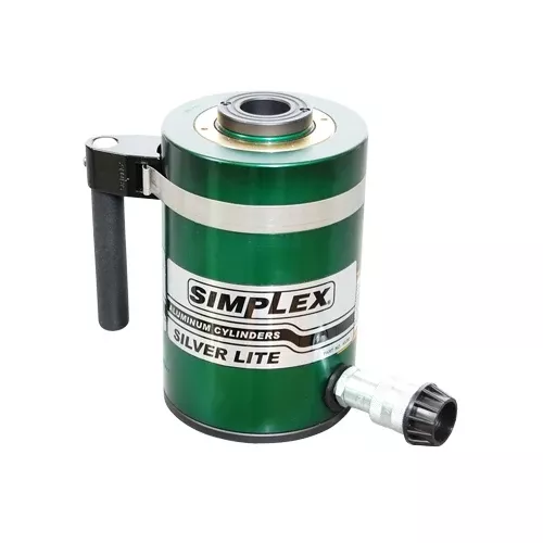 Simplex Aluminum 30 Ton Hydraulic 3" Single Acting Cylinder Center Hole RAC303