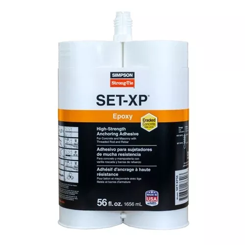Simpson Strong-Tie High-Strength Epoxy Adhesive 56 oz. SET-XP56