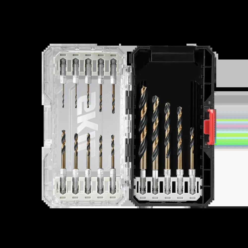 Skil 15-Piece Hex Shank Twist Drill Bit Set TDB5000