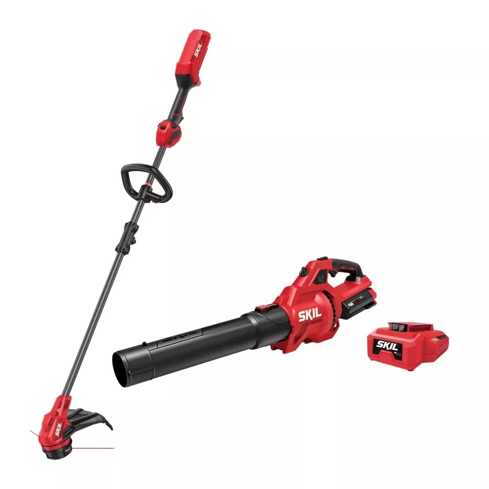 SKIL CB1400C-11 40V 14 In. String Trimmer and 460CFM Blower Combo Kit