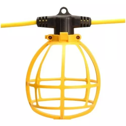 Southwire 100' String Light 10-Outlet 1,500 Watt Max / 30,000 Lumen (Bulbs Not Included) LED or Incandescent 7145SW