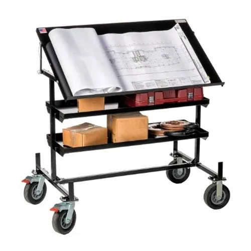 Southwire Wire Wagon 550 - Mobile Print Table w/ Storage WW-550
