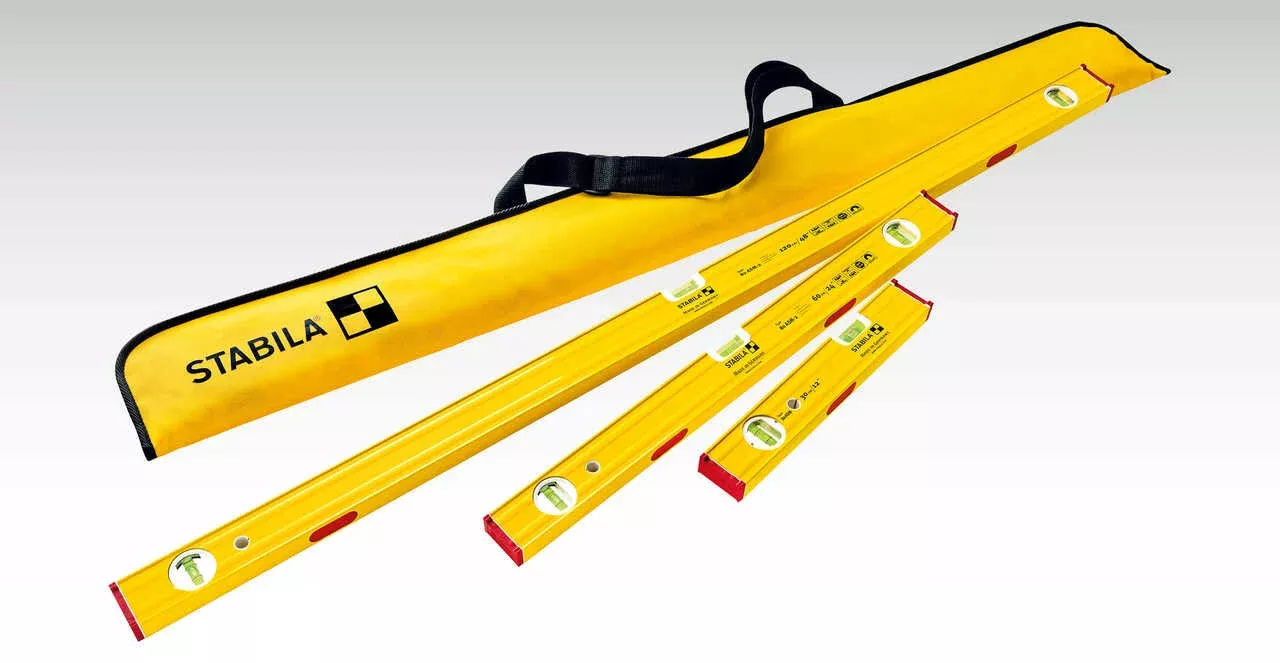 Stabila 12, 24, & 48 in. Pro Magnetic Level Set & Case, TYPE 80 ASM-2 29940
