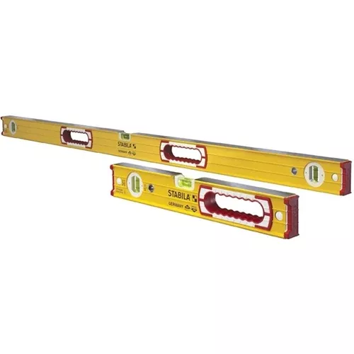 Stabila 16"/48" Box Beam Classic Combo Level Set Type 196 Aluminum Heavy Duty STA37816