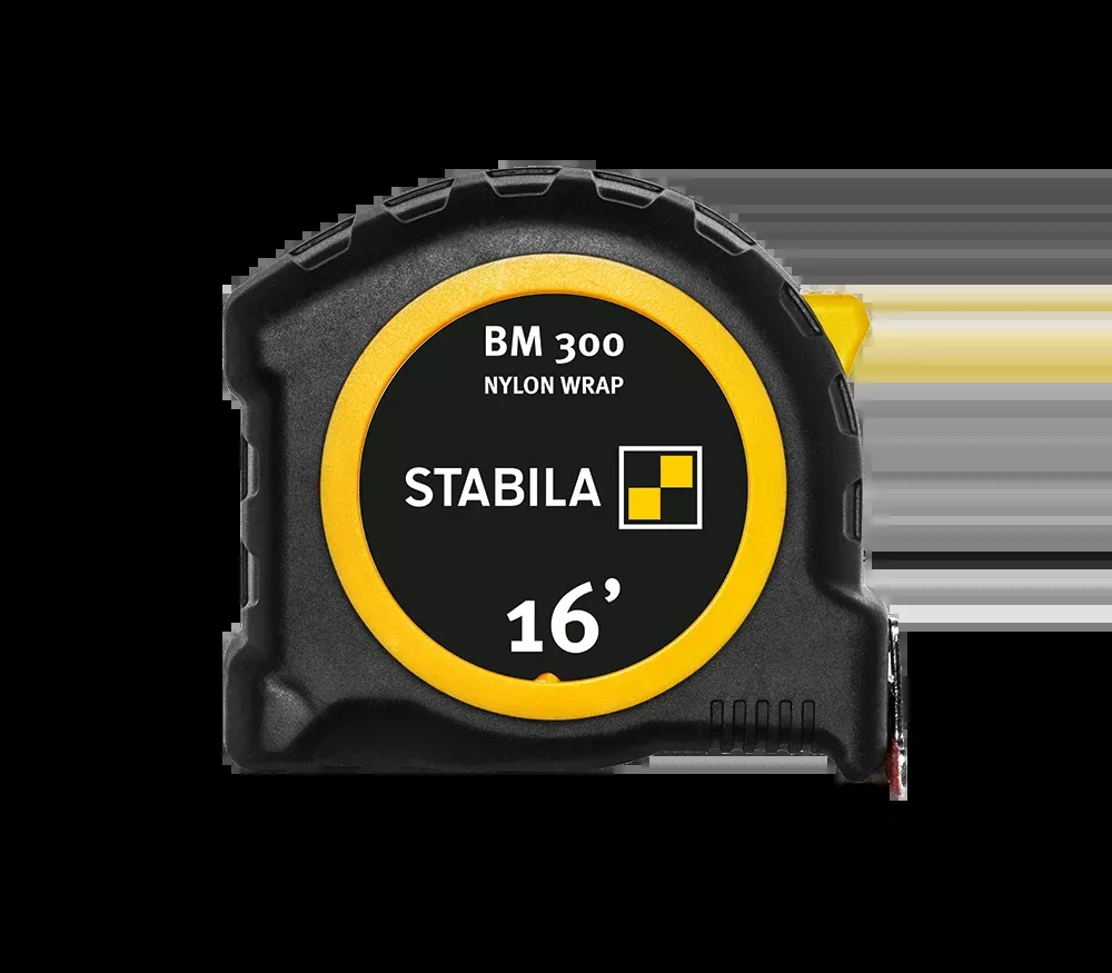 Stabila 16 ft. Tape Measure, Imperial Scale, BM 300 30516