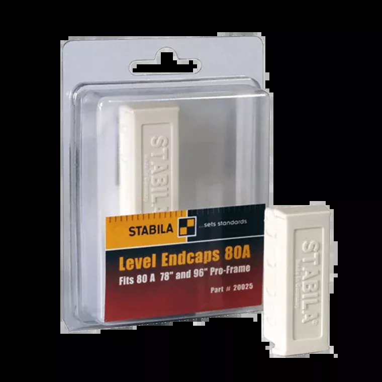 Stabila 78 in./96 in. End Caps, Set of 2, TYPE 80 A 20025
