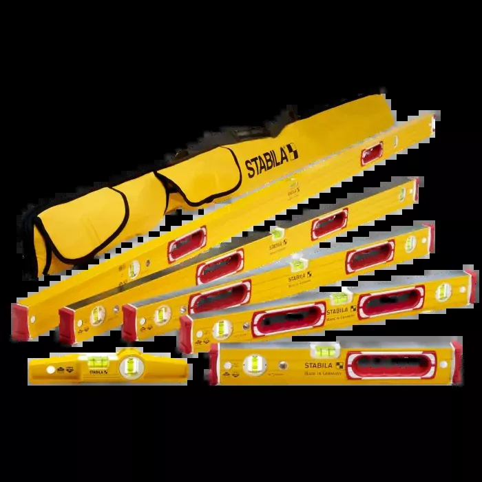 Stabila Classic 6 Level Set & Case, TYPE 196 78296
