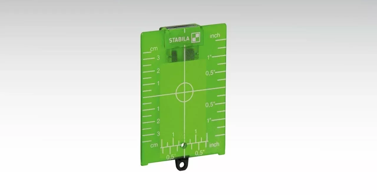 Stabila GREEN Magnetic Ceiling Target Plate 07442