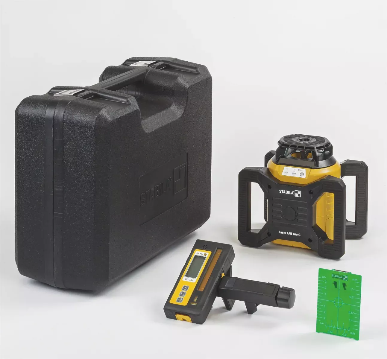 Stabila GREEN Rotary Laser Kit, LAR-160 G 04510