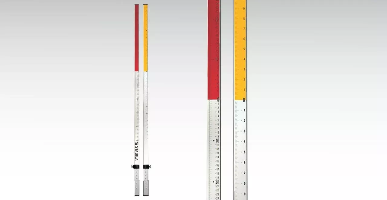 Stabila Imperial & Metric Elevation/Grade Rod 7469