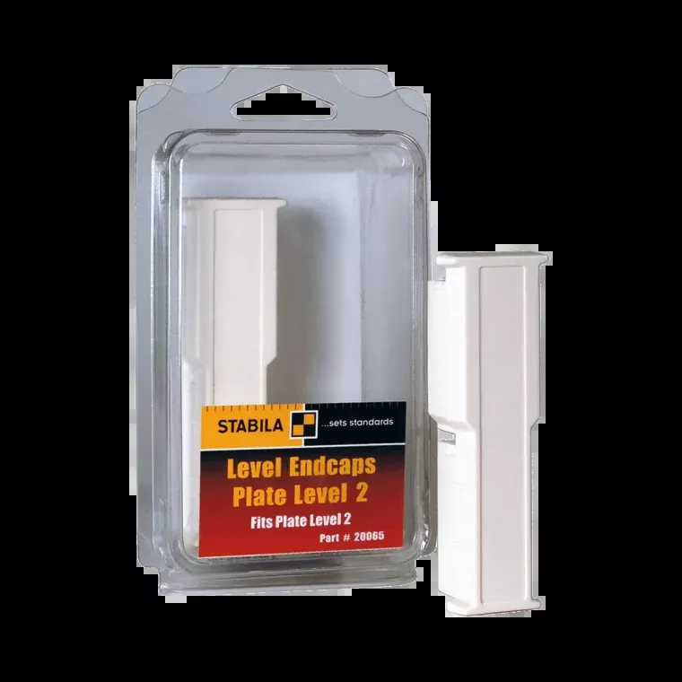 Stabila Level II End Caps, Set of 2, TYPE 106 T Plate 20065