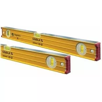 StabilaType 196 2-Piece Magnetic Jamber SpiritLevel Set
