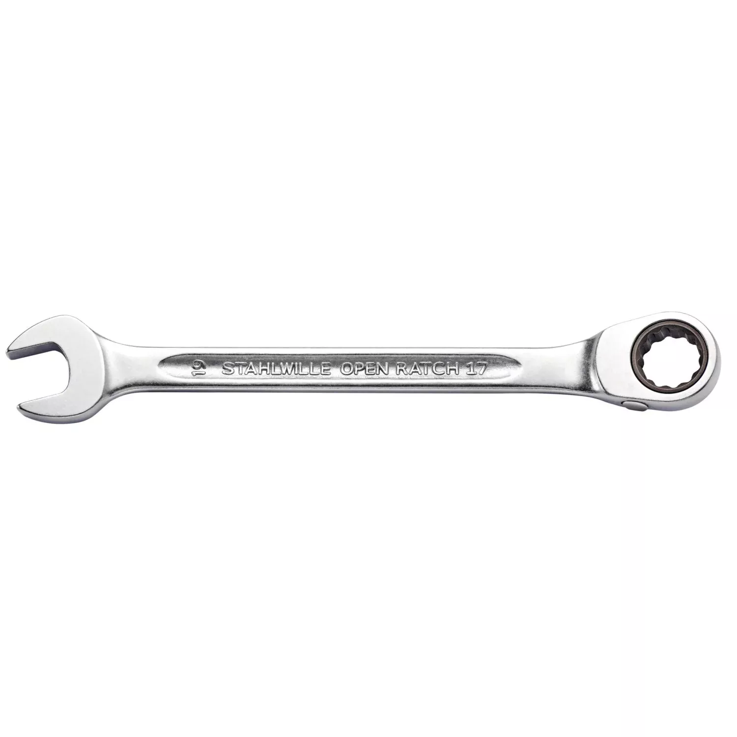 STAHLWILLE 41172121 RATCHETING COMBINATION WRENCH OPEN-RATCH