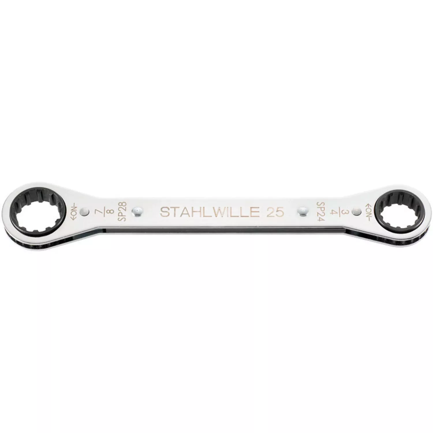 Stahlwille 41572428 Spline drive ratchet ring Spanner