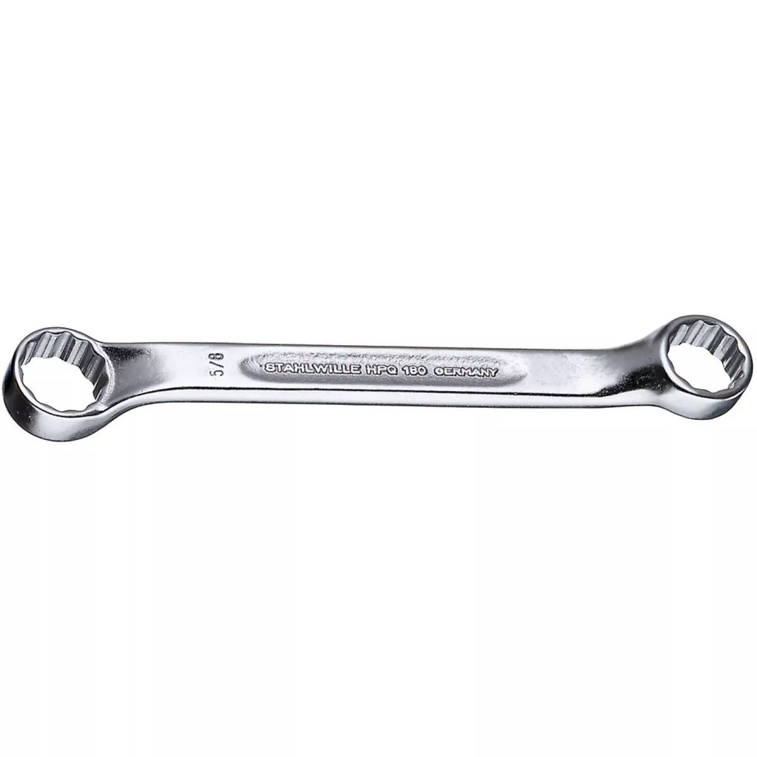 Stahlwille 41601620 Double ended ring Spanner Short Shallow Offset