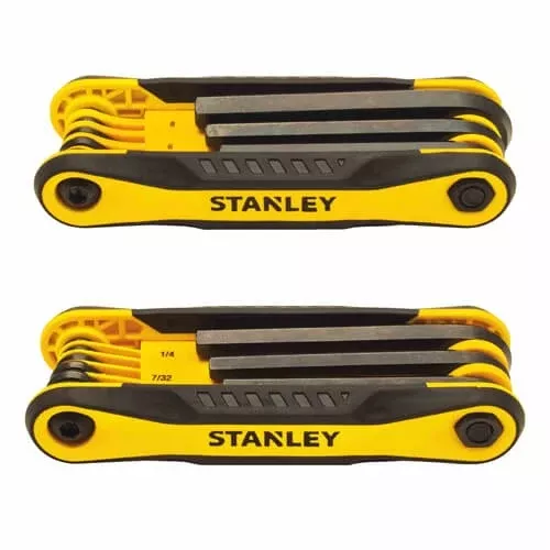 Stanley 017Pc Hex Key Set Sae/Mm