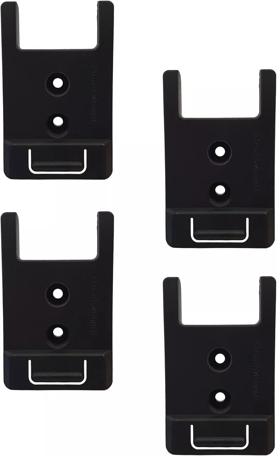 StealthMounts Tool Mounts for Craftsman 20V Black, 4-Pack