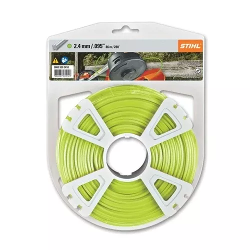 STIHL .095" x 280' X-Line Green Trimmer Line 0000 930 3410