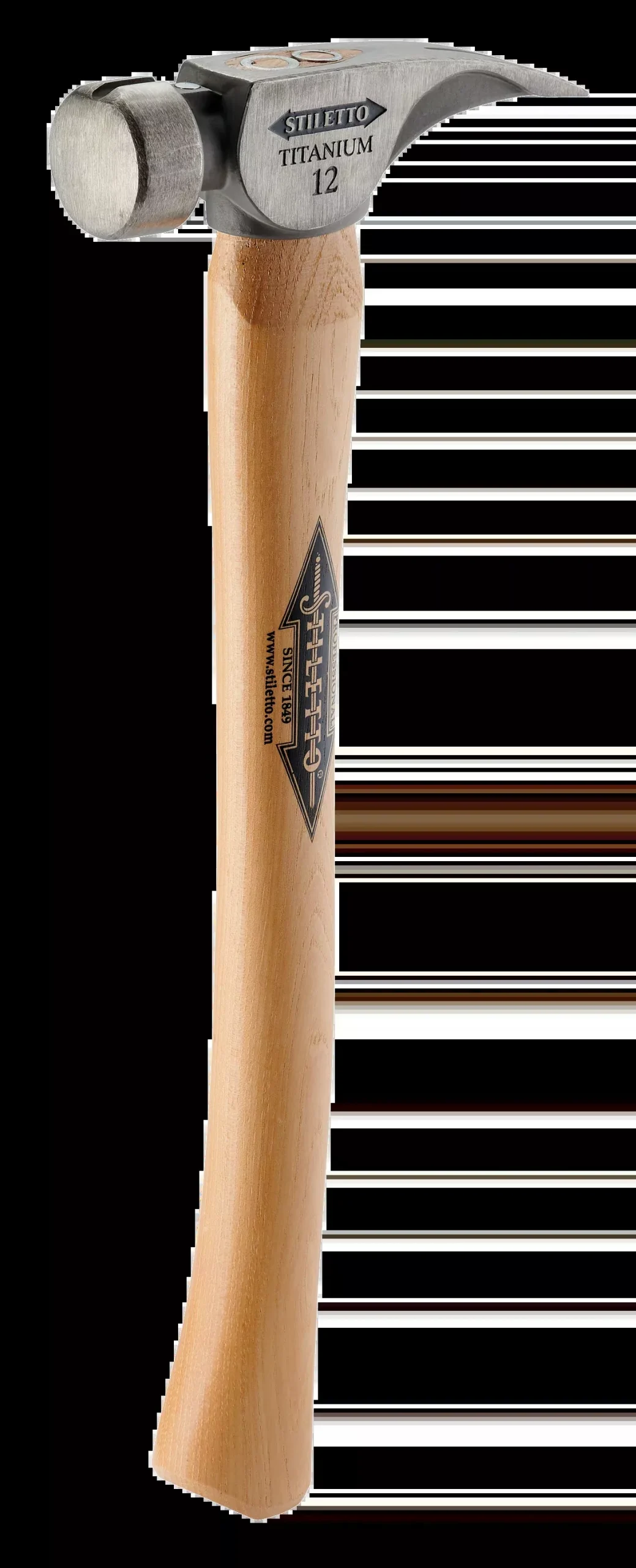 STILETTO 12oz Smooth/Curved Hickory Hammer