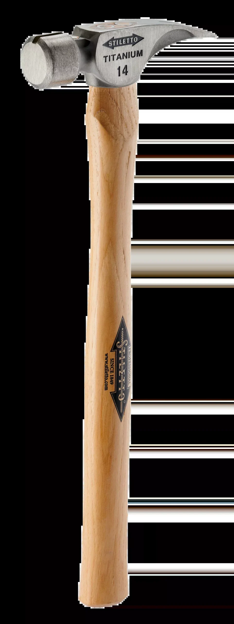 STILETTO 14oz Smooth/Straight Hickory Hammer