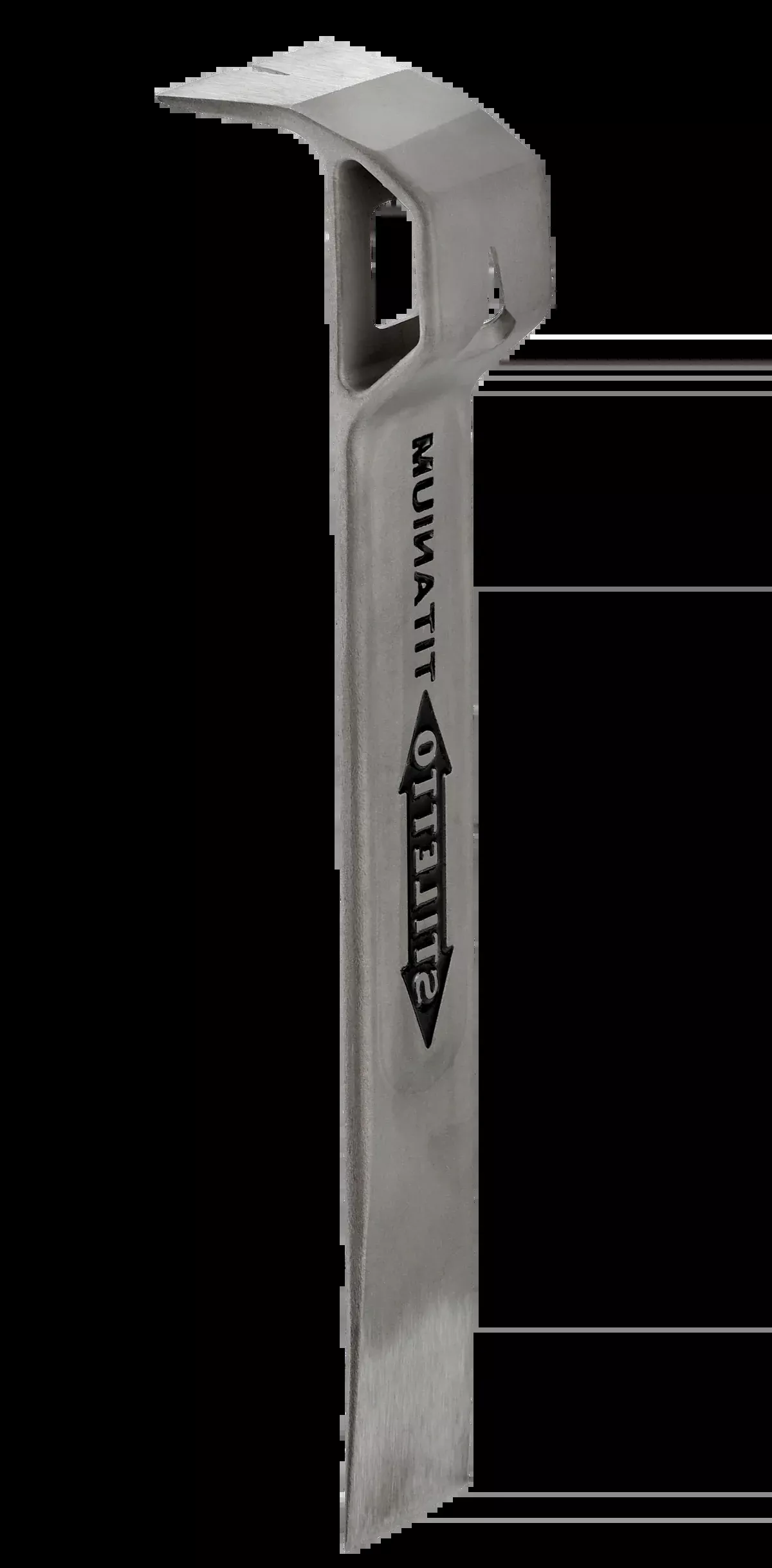 STILETTO 7-1/2" Titanium Glazer Bar