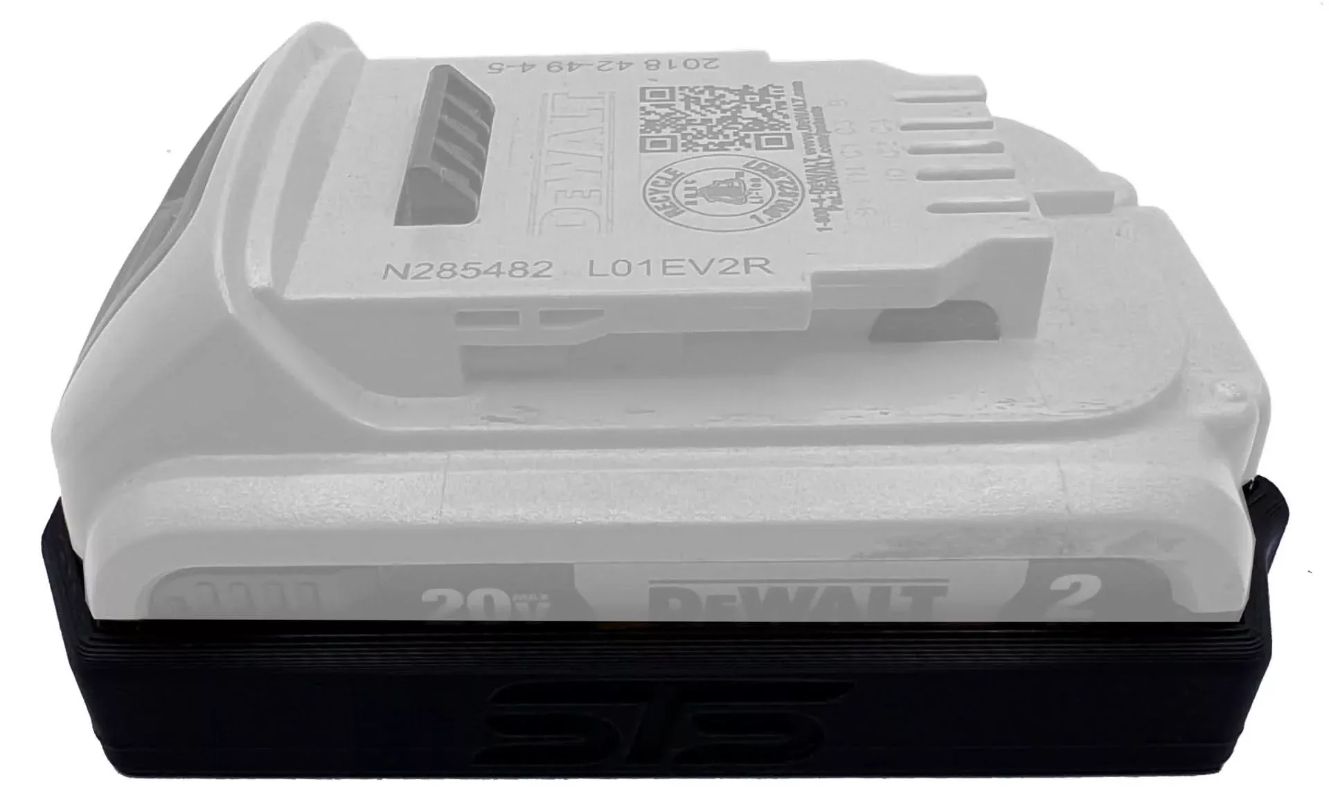 STS Auto Design DWDC201 DeWalt 20V DCB201/DCB203 Battery Magnetic Cover