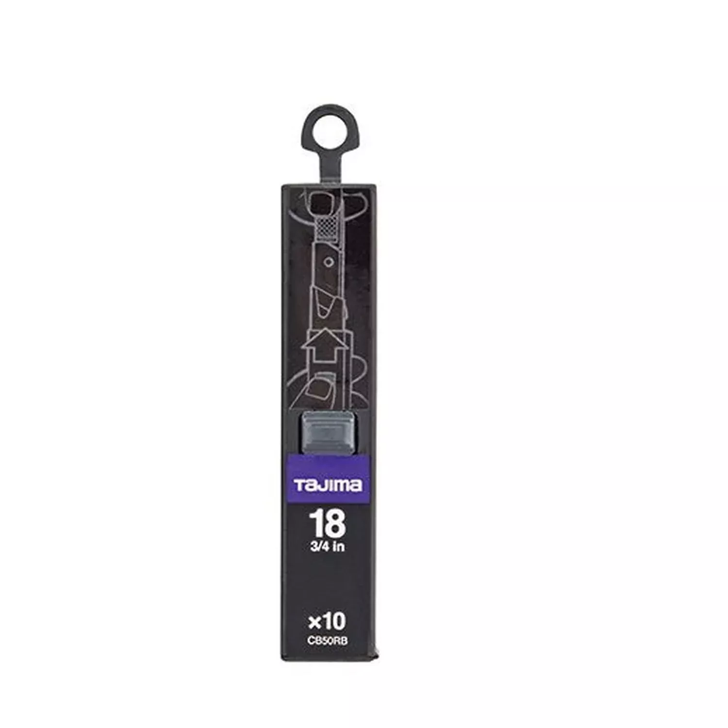 Tajima CB50RBC Premium Cutter Series Razar Black Blade