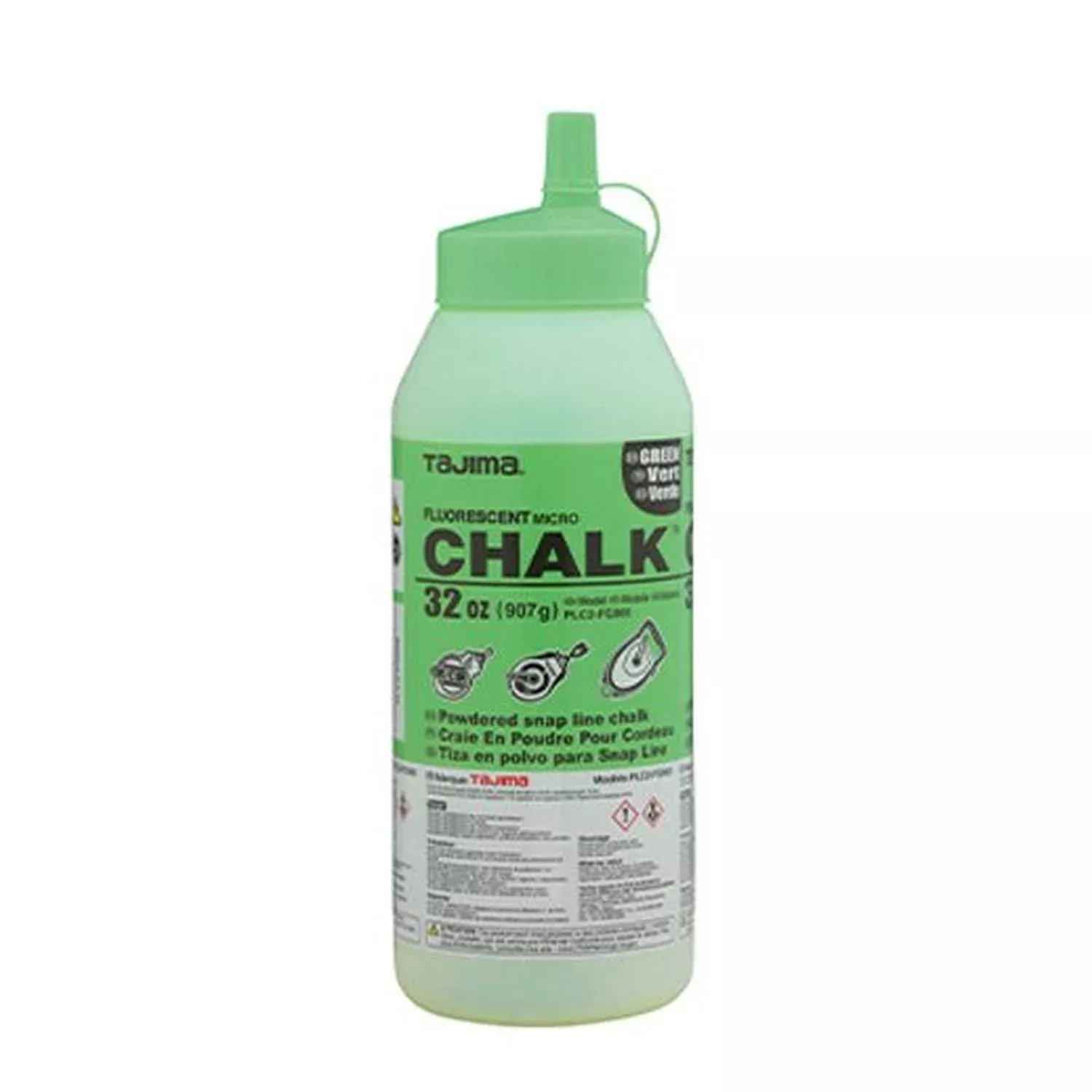 Tajima PLC2-fG900 Micro Chalk Fluorescent Green 32-oz. 907 G