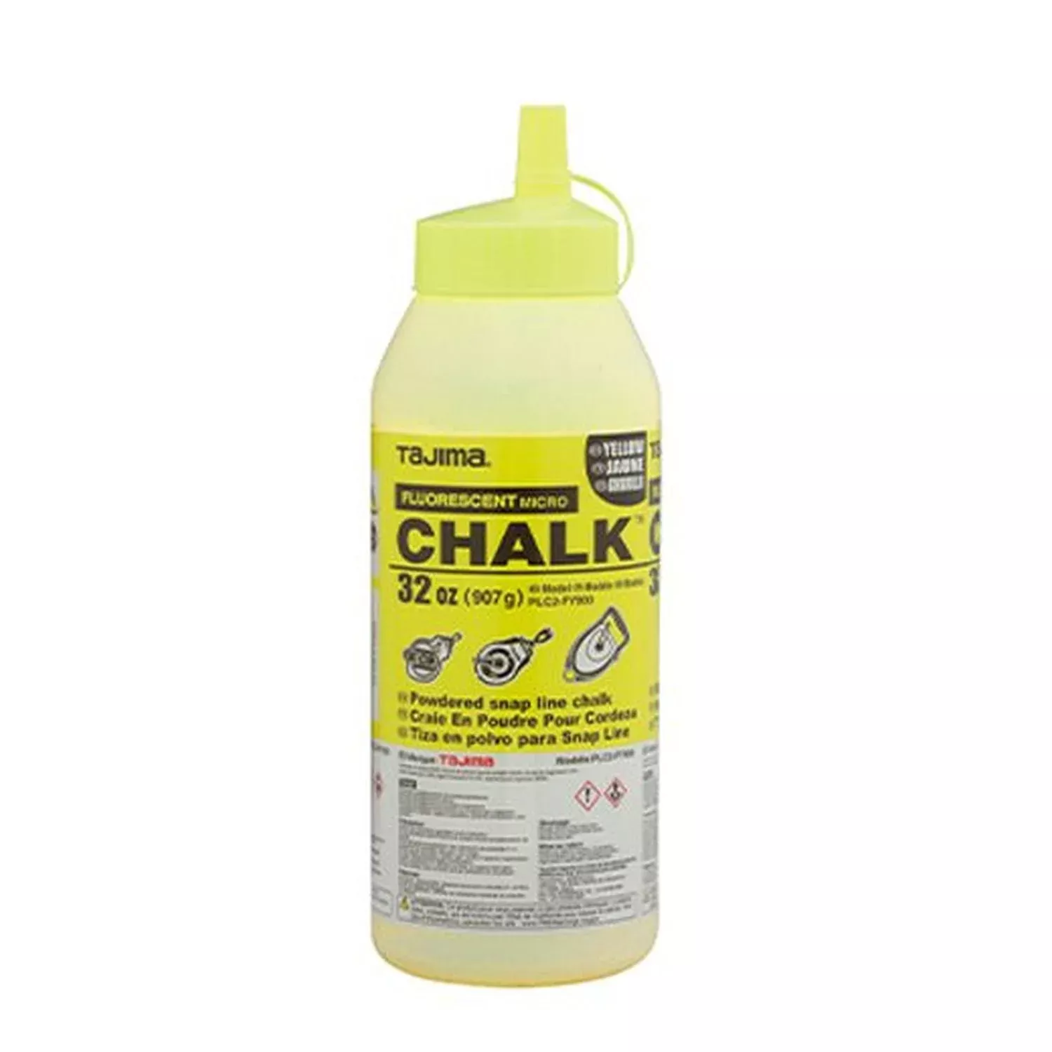 Tajima PLC2-fY900 Micro Chalk Fluorescent Yellow 32-oz. 907 G