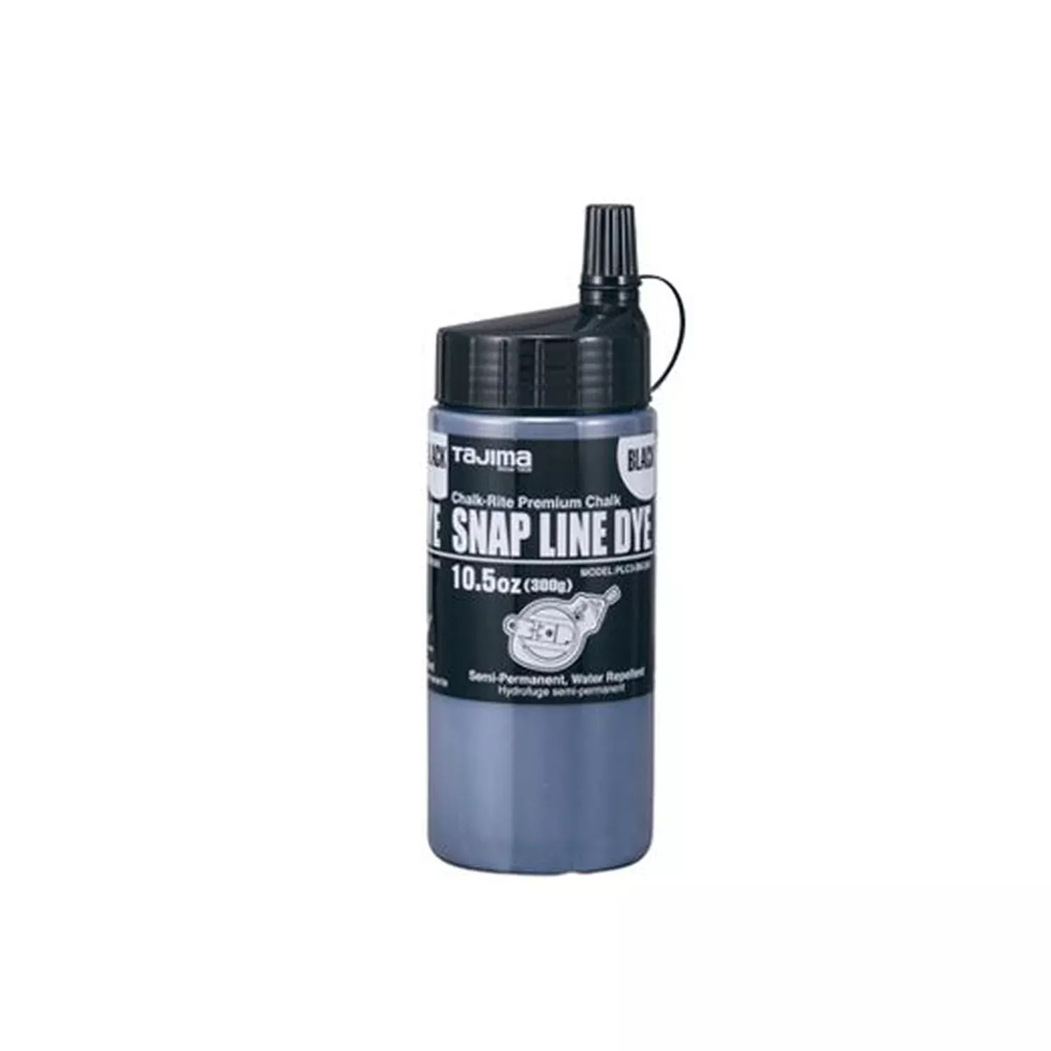 Tajima PLC3-BK300 Snap Line Dye Black 300-gram 105-oz.