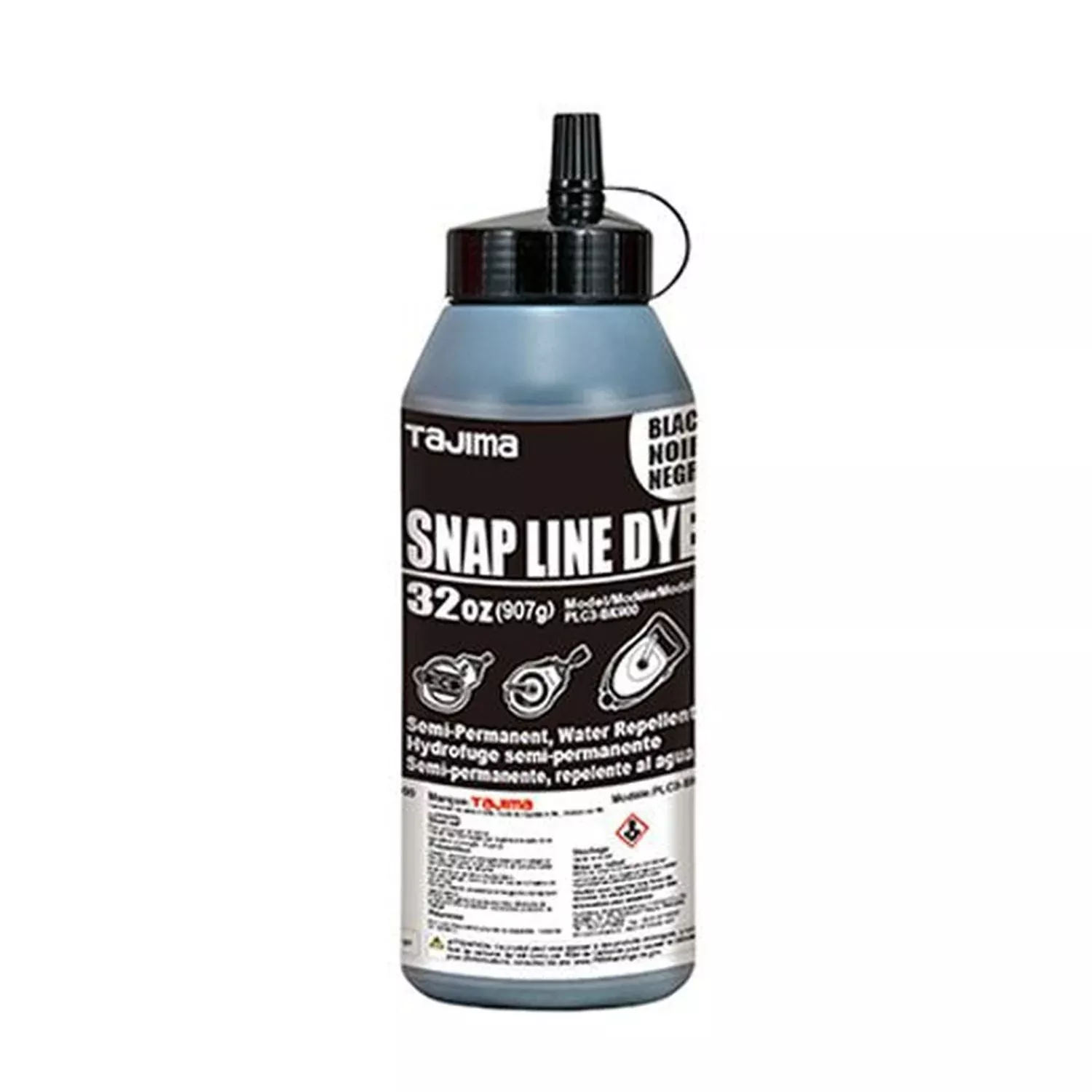 Tajima PLC3-BK900 Snap Line Dye Black 907-gram 32-oz.